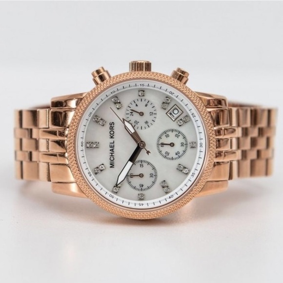 Michael Kors Gold Rose Watch 